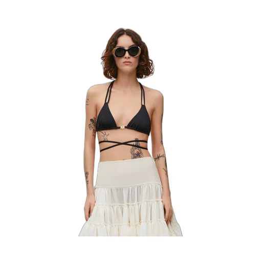 Bikini top in technical jersey