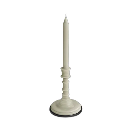 Mushroom wax candleholder