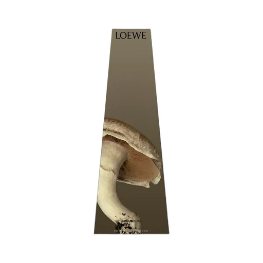 Mushroom wax candleholder