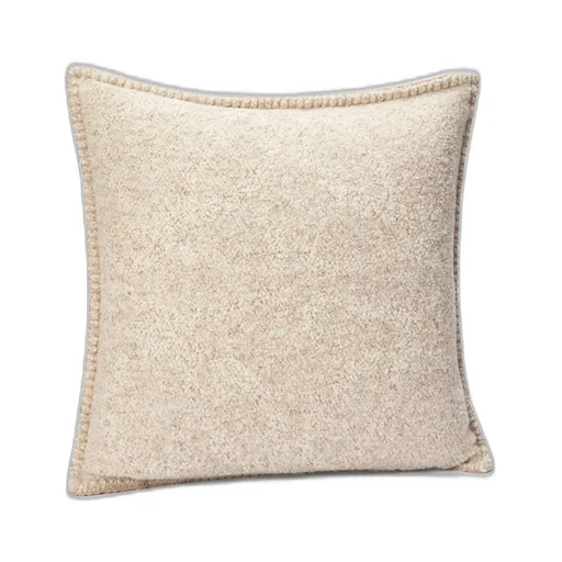 Anagram cushion in alpaca and wool