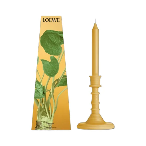 Wasabi wax candleholder