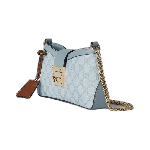 Padlock small shoulder bag