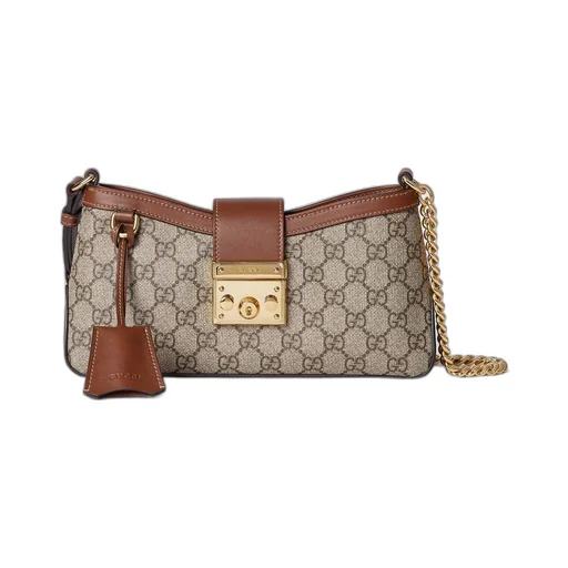 Padlock small shoulder bag