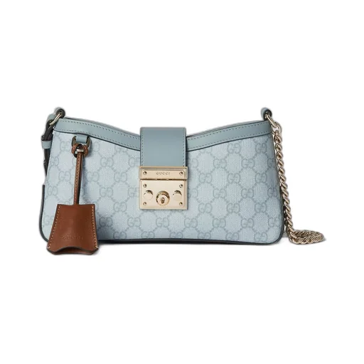 Padlock small shoulder bag