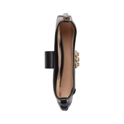 Padlock small shoulder bag