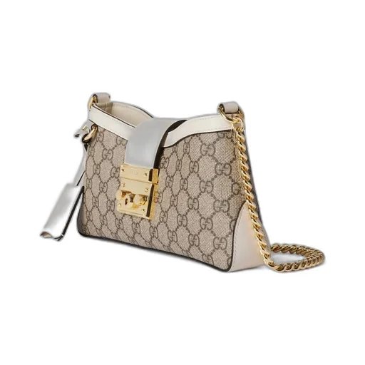 Padlock small shoulder bag