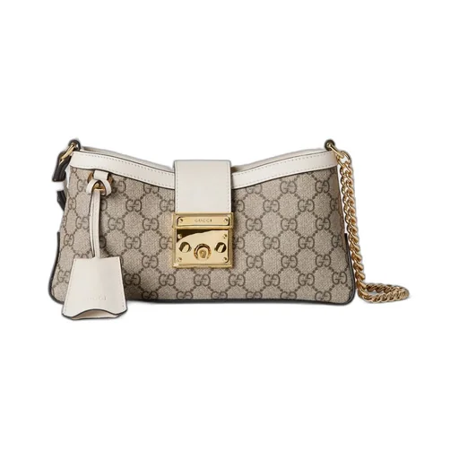 Padlock small shoulder bag
