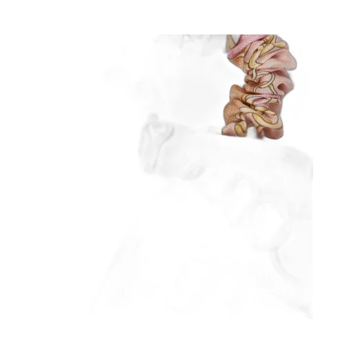 Silk GG Gucci chain scrunchie