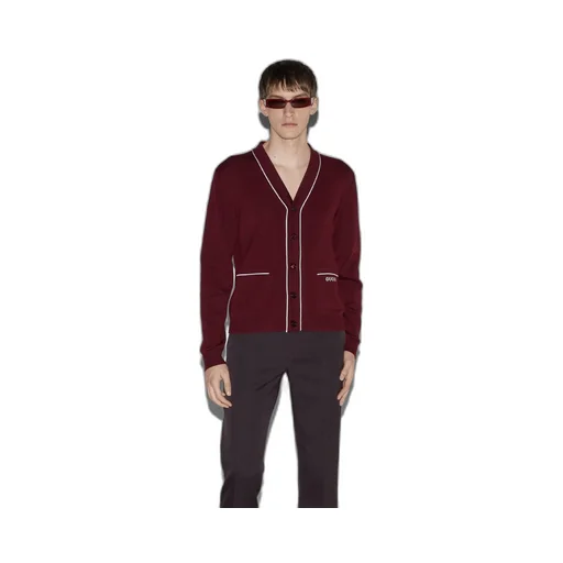 Knit wool cardigan