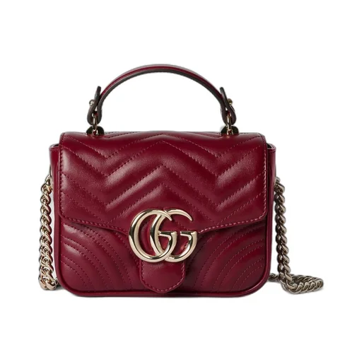 GG Marmont mini top handle bag