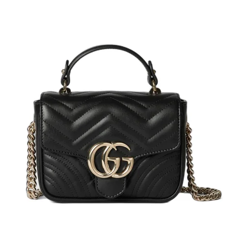 GG Marmont mini top handle bag