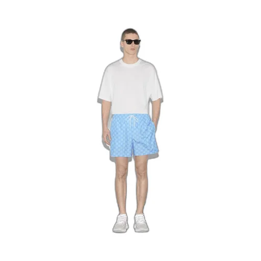 GG print nylon swim short