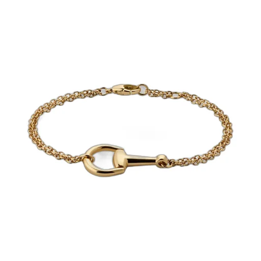 18k Horsebit chain bracelet