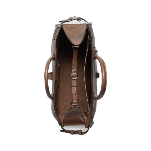 Large tote bag with hook closure