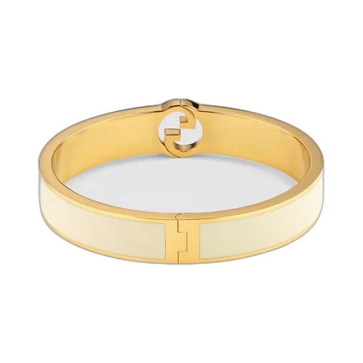 Gucci Blondie enamel cuff bracelet