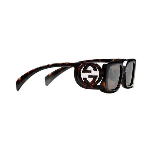 Rectangular frame sunglasses