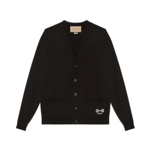 Extra fine wool cardigan