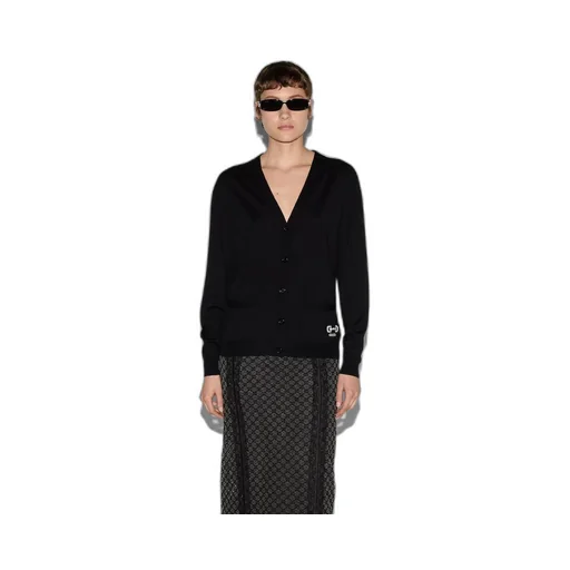 Extra fine wool cardigan