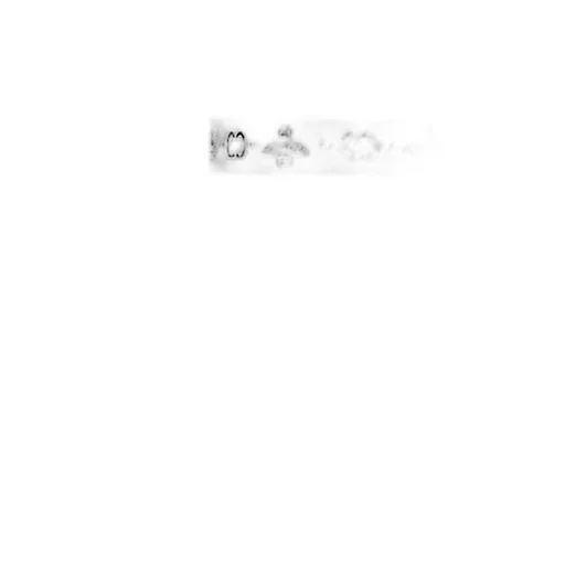 GG and bee engraved thin ring