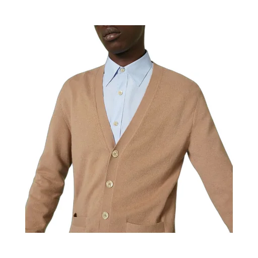 Knit cashmere cardigan