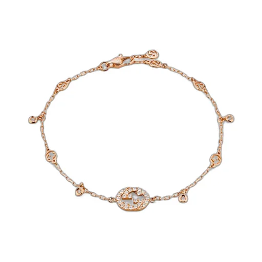 Gucci Interlocking diamond bracelet