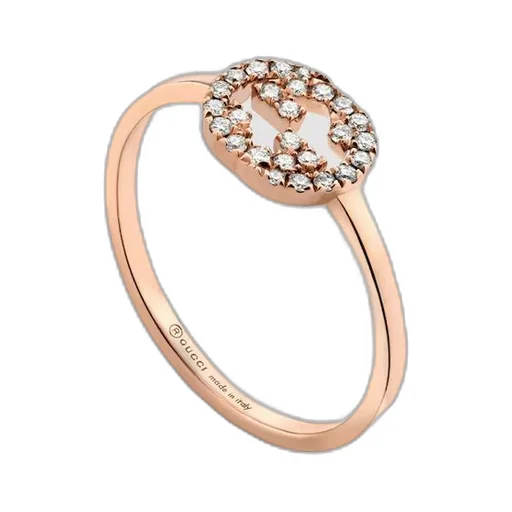 Gucci Interlocking diamond ring