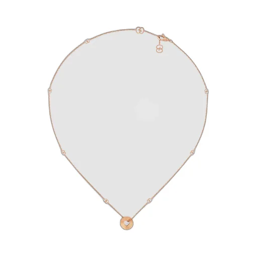 Icon 18k heart necklace