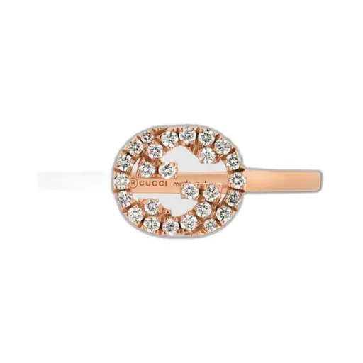 Gucci Interlocking diamond ring