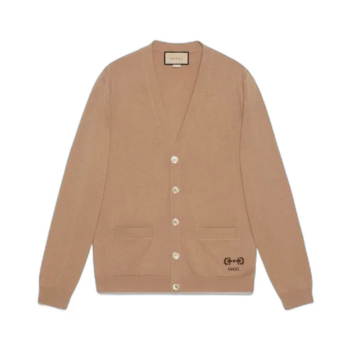 Knit cashmere cardigan