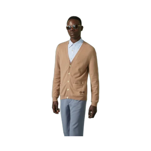 Knit cashmere cardigan