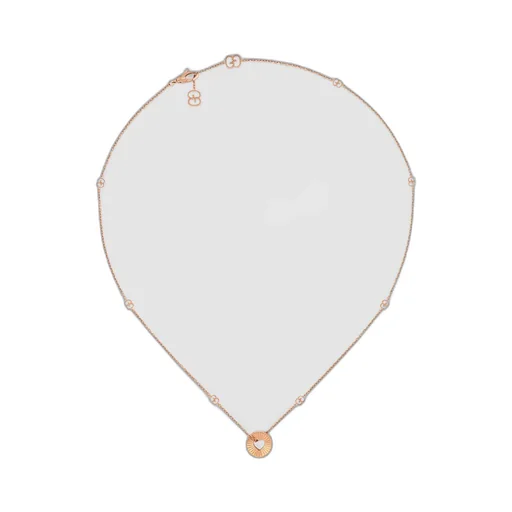 Icon 18k heart necklace