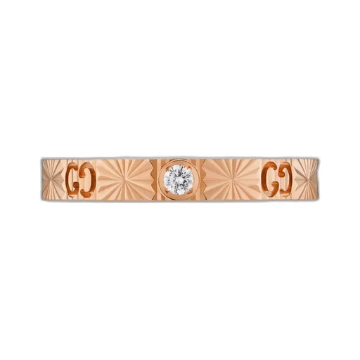 Icon 18k diamond heart ring
