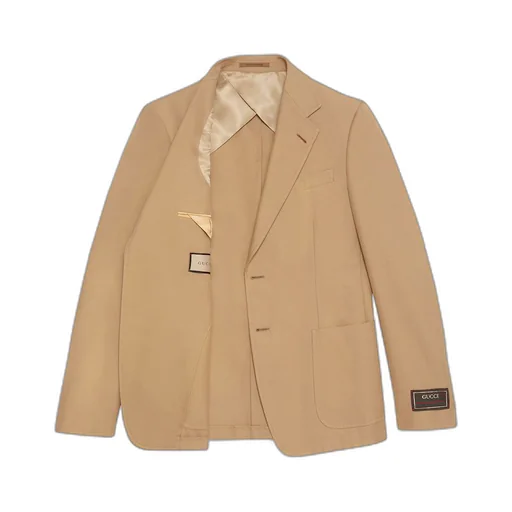 Fine cotton formal jacket