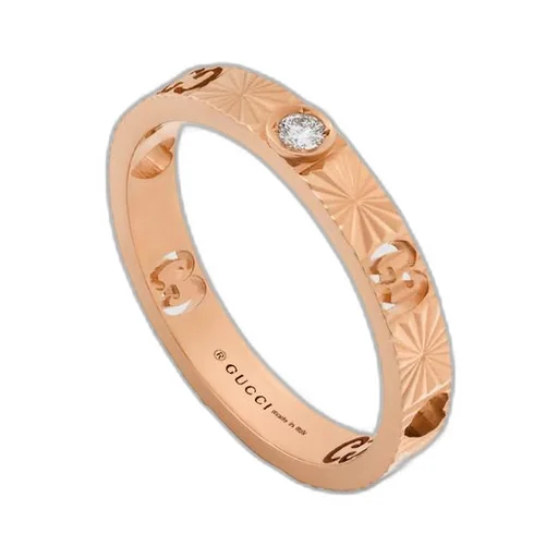 Icon 18k diamond heart ring