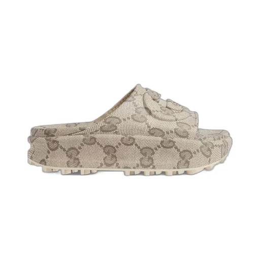 Women's slide sandal with Interlocking G
