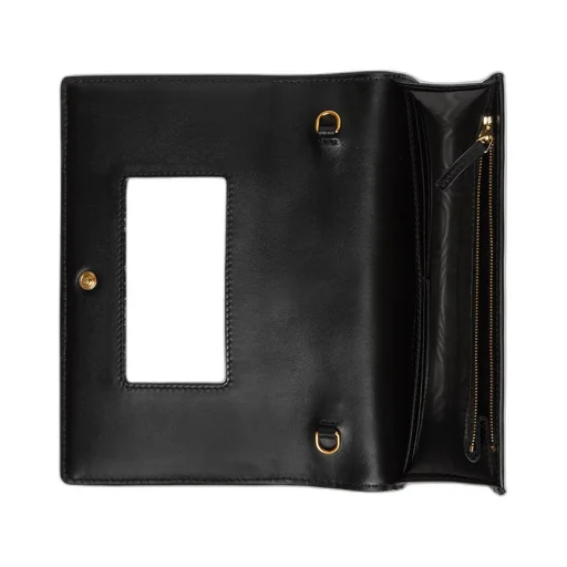 GG Matelassé chain wallet