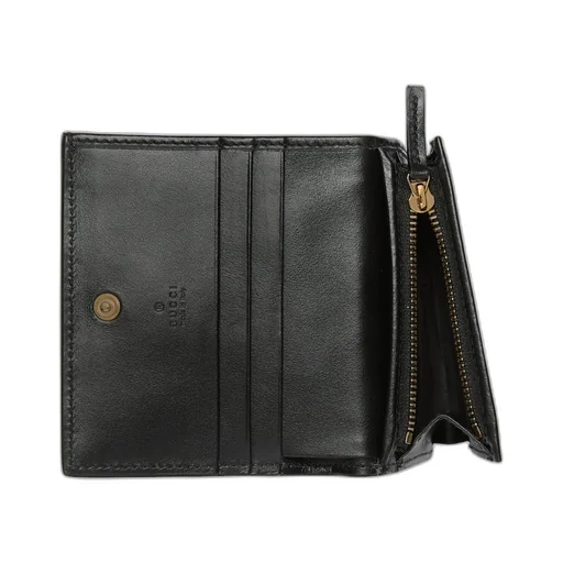 GG Matelassé card case wallet