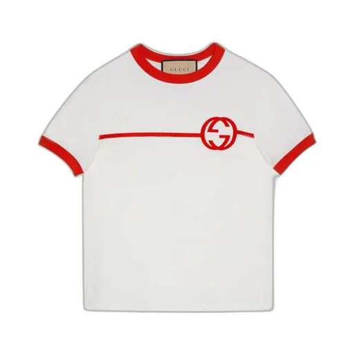 Cotton jersey printed T-shirt