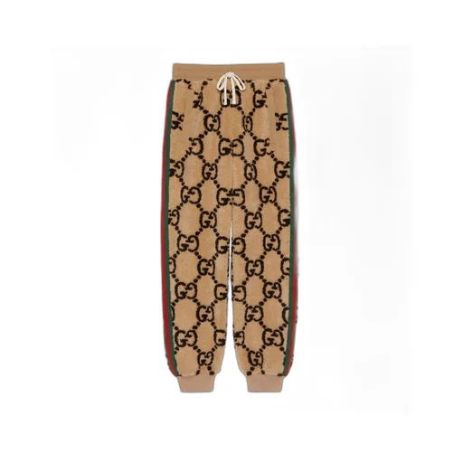 GG jacquard track bottoms