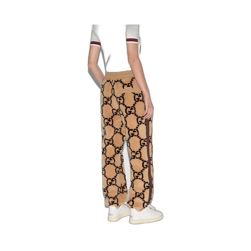 GG jacquard track bottoms