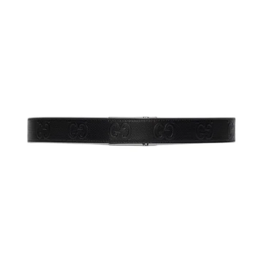 GG belt with rectangular buckle