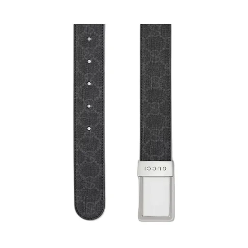 GG belt with rectangular buckle