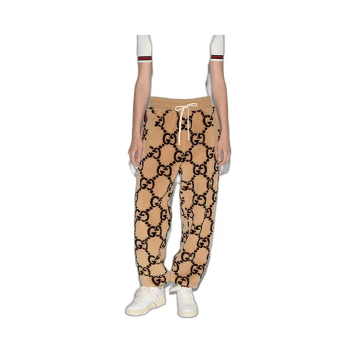GG jacquard track bottoms