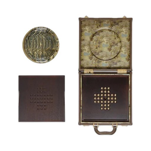 Decorative set with Ophidia case