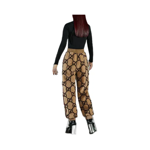 GG jacquard track bottoms