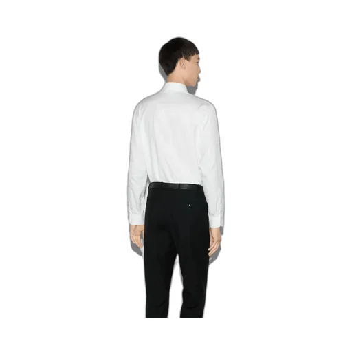 Horsebit jacquard cotton shirt