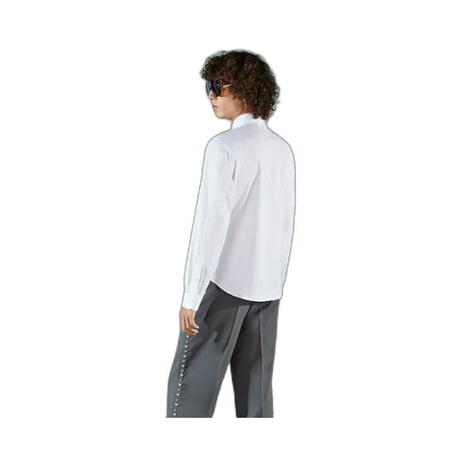 Horsebit jacquard cotton shirt