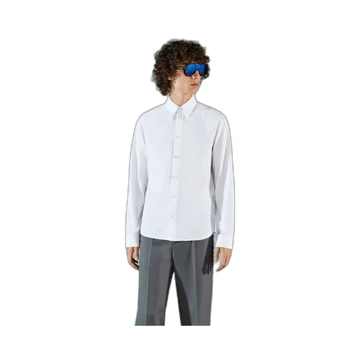 Horsebit jacquard cotton shirt