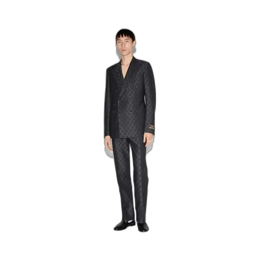 GG wool suit