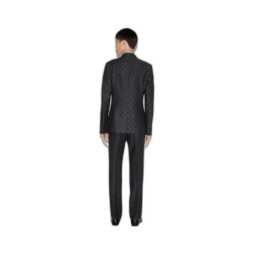 GG wool suit